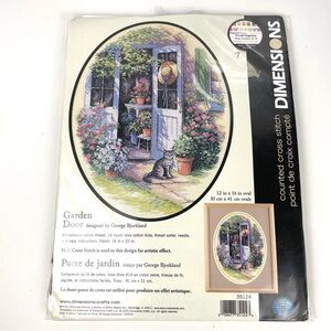 Vintage Dimensions Garden Door Cross Stitch Kit
